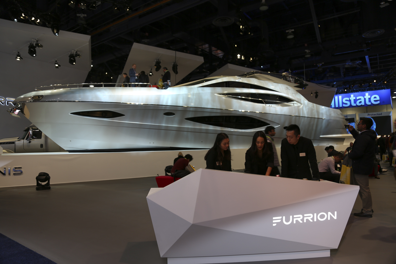 Boats at CES 2025 in Las Vegas, NV